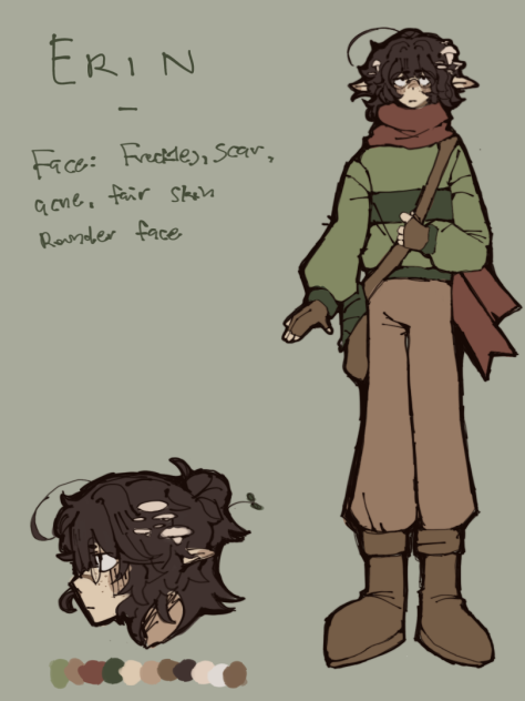 erin reference sheet YAYA