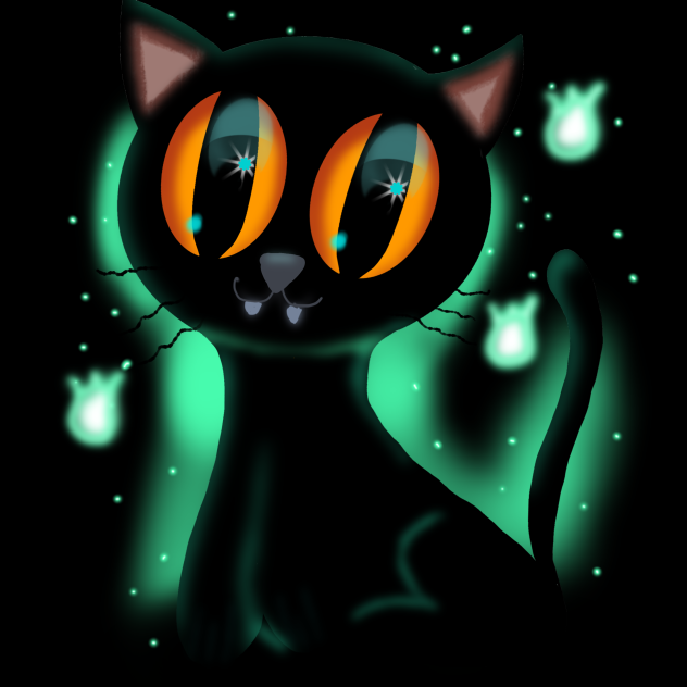 Halloween cat