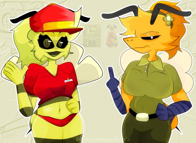 bweswees Bizznip's x pizza bee