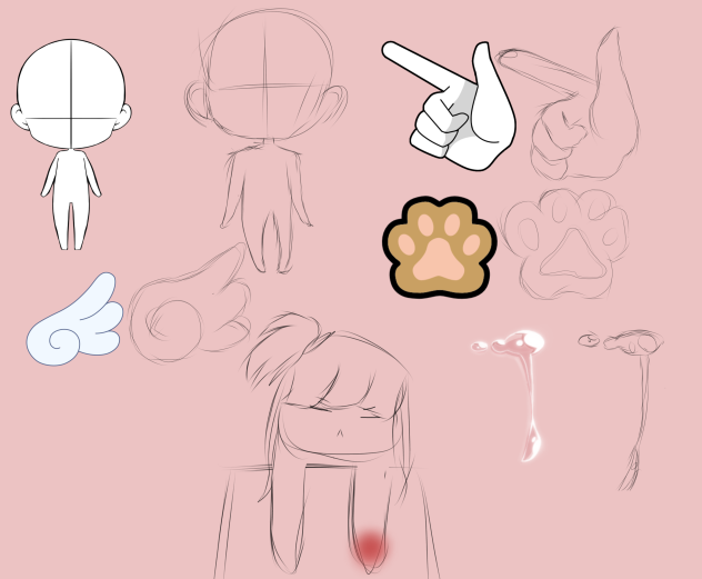 Redrawing ibis stamps!
