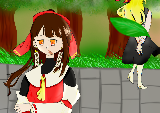 博麗霊夢と霧雨魔理沙