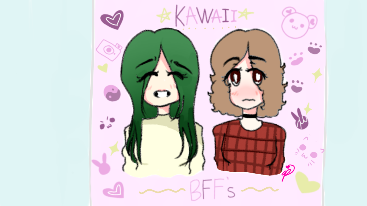 best friends - ibisPaint