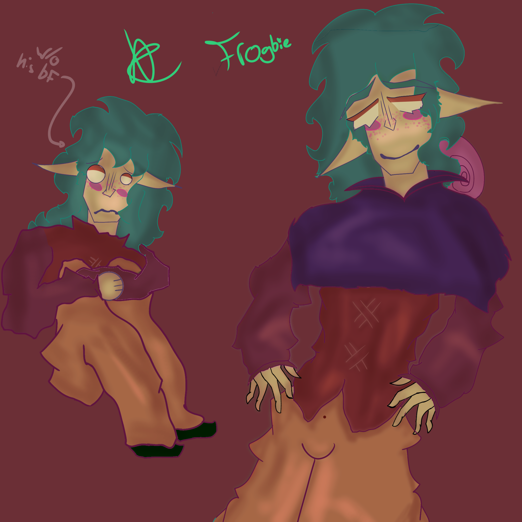 HES SO SILLY - ibisPaint