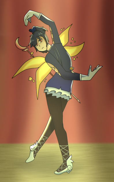 Drawing my friends Genshin Oc