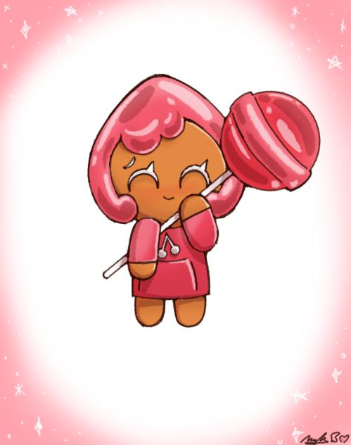 Strawberry Cookie… WITHOUT HER HOOD!!