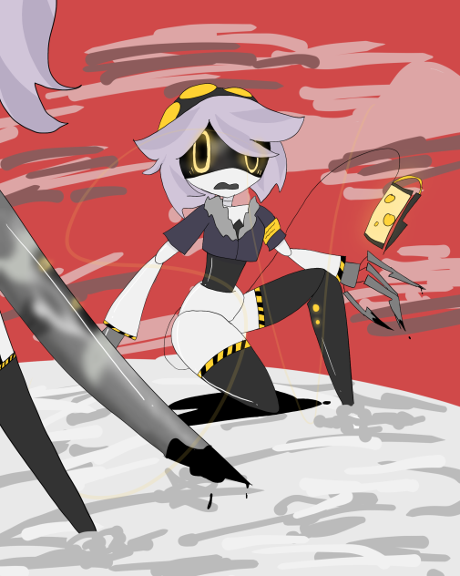 V got her leg cut off-