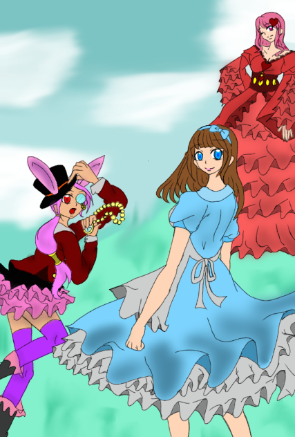 不思議の国のアリス風