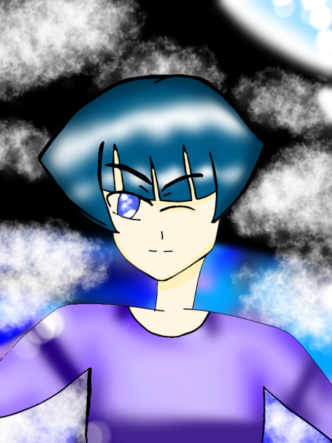 Cloudy Night - ibisPaint