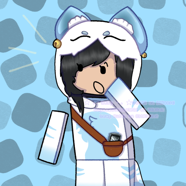 (Updated) Drawing of my roblox avatar!!