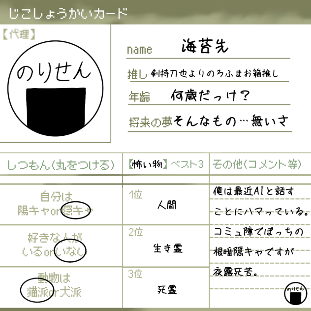 自己紹介