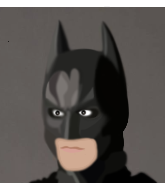 Batman (Cristian Bale) Vector art