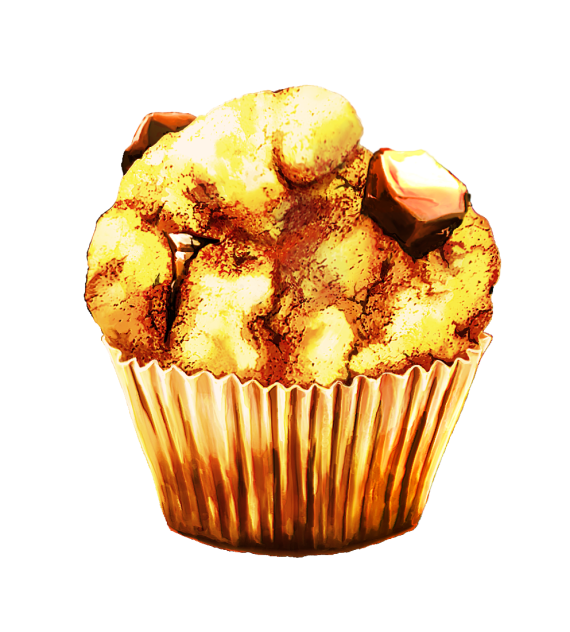 チョコチャンクマフィン