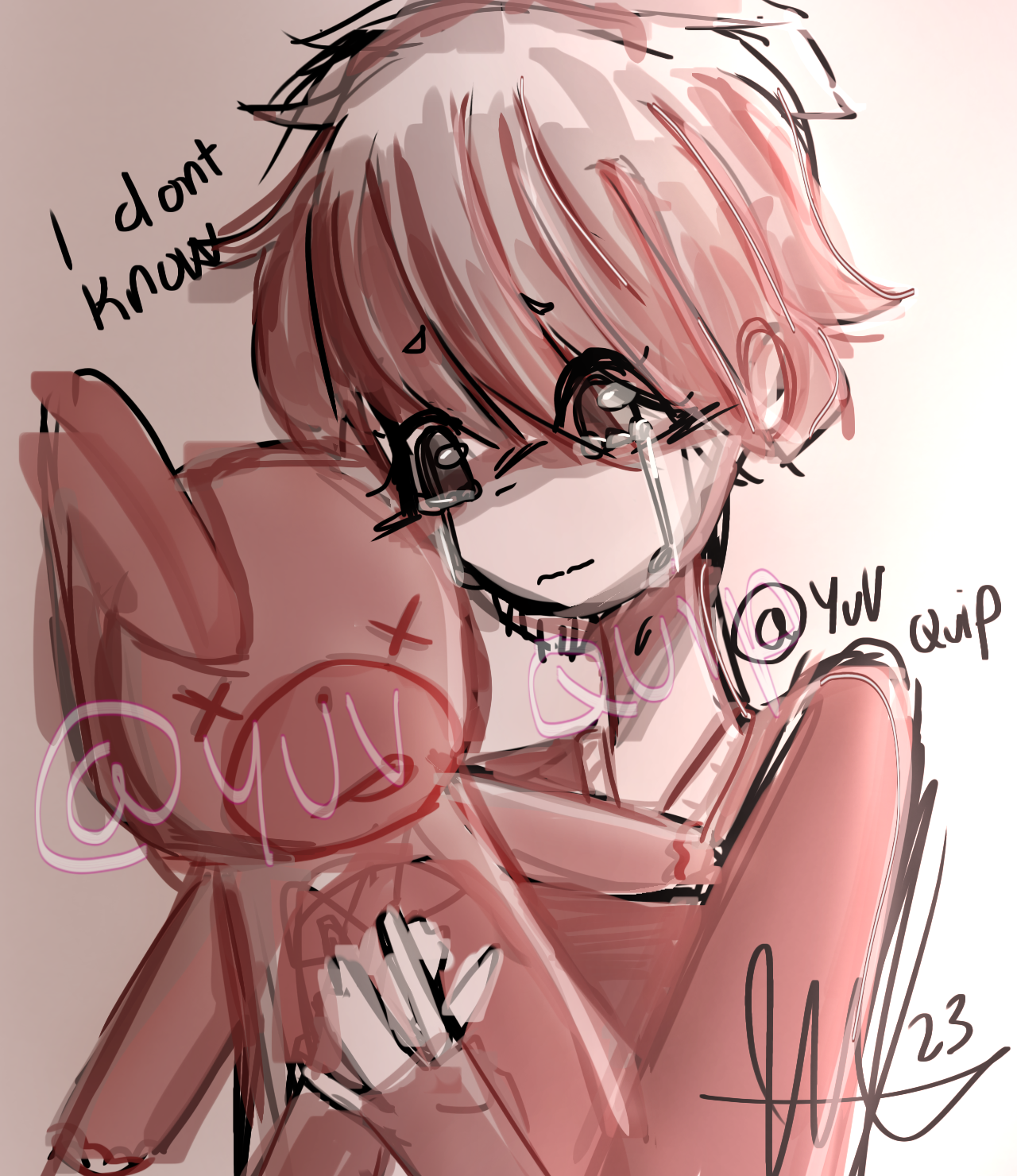 Lazy doodle of idk - ibisPaint