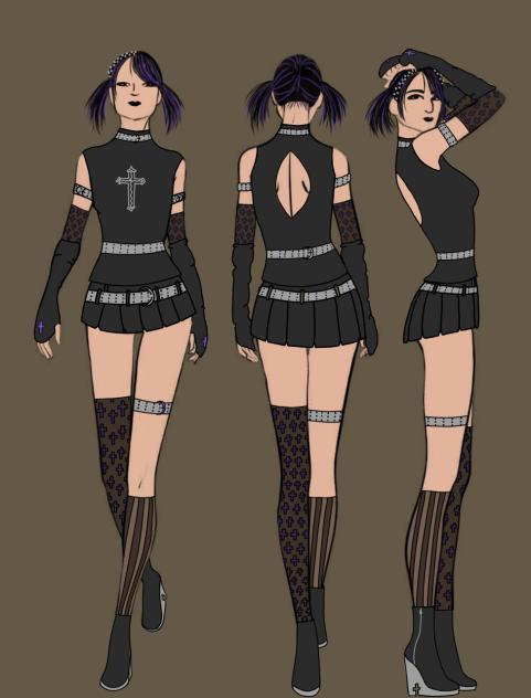 Fashion series- punk, gothic 2 - ibisPaint