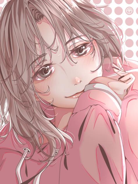 パーカー女子