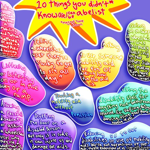 Abelism Has Many Forms