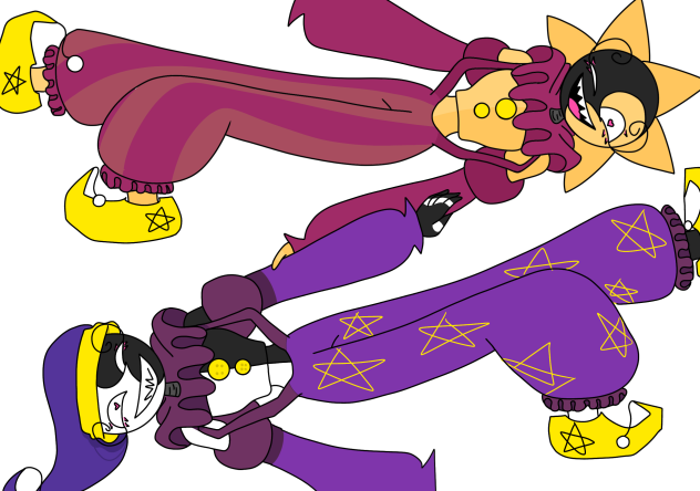 sundrop and moondrop (old)^^ redesign