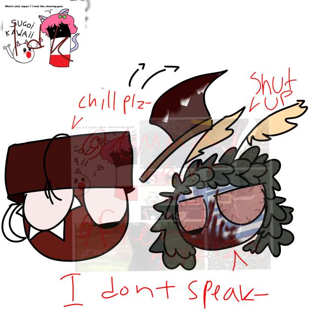 I don't speak English sir
