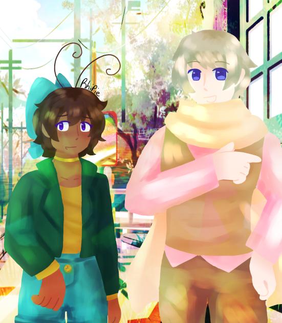 who this random next to my king Russia