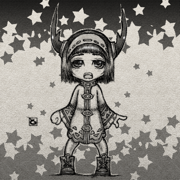 ノイズちゃんでトーン練習