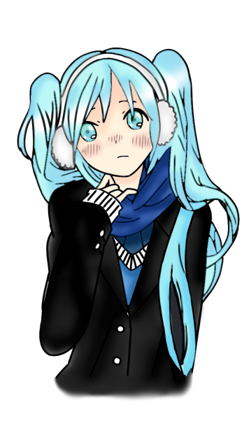 Cold Day (School girl) - ibisPaint