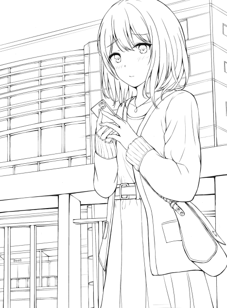 線画40