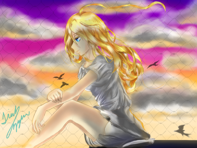 lonely - ibisPaint
