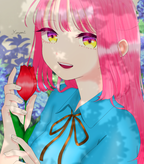 こよみの塗り絵企画 🌷