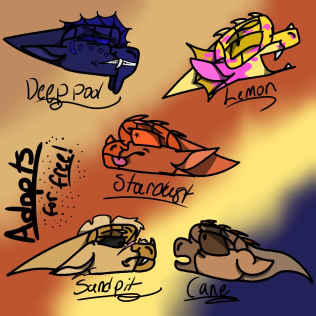 Adopts for free!