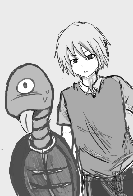 初描き・初投稿｢未知との遭遇？｣