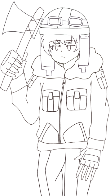 ショッピ線画