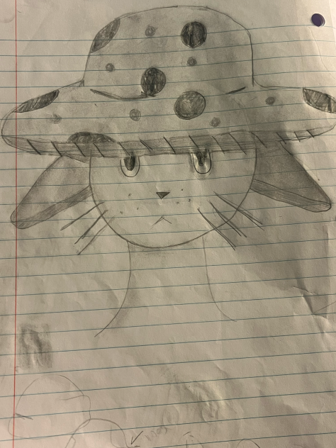 My first cat drawing