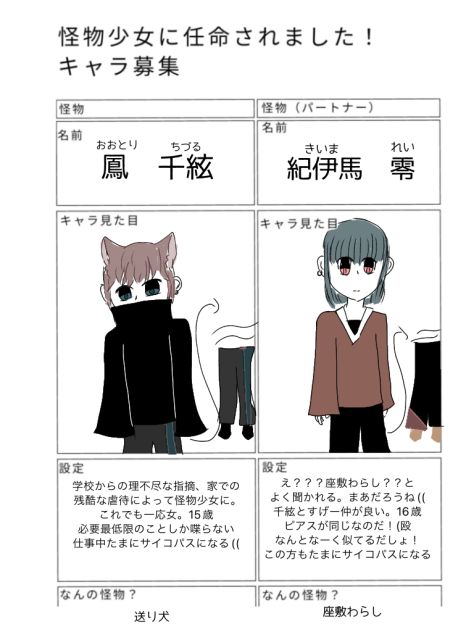 #怪物少女に任命