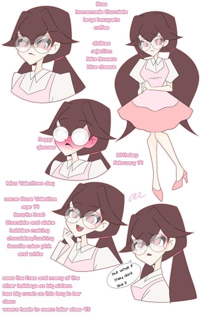 Miss Valentines day emotions