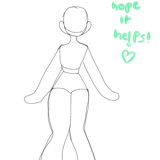 Body sketch for Jaylah Renteria