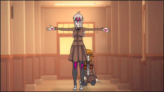 machi protecting riku from bullys