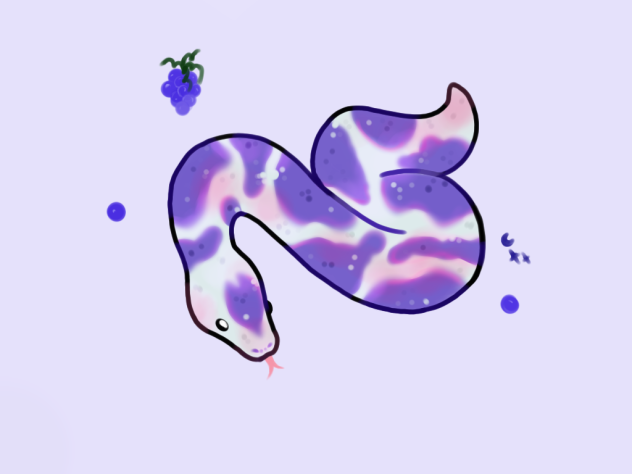 LIL GRAPE SNAKEYY - ibisPaint