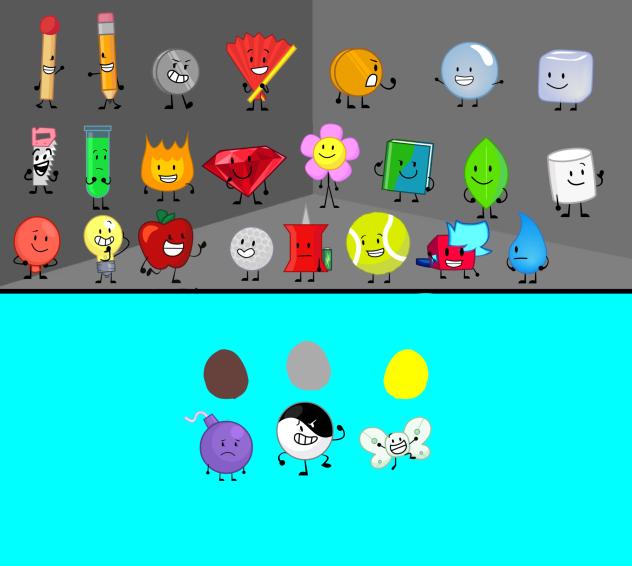 BFDI and II competition!!!