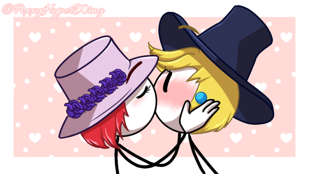 Ellie kisses Earrings