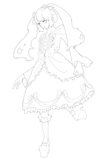 change up! 線画
