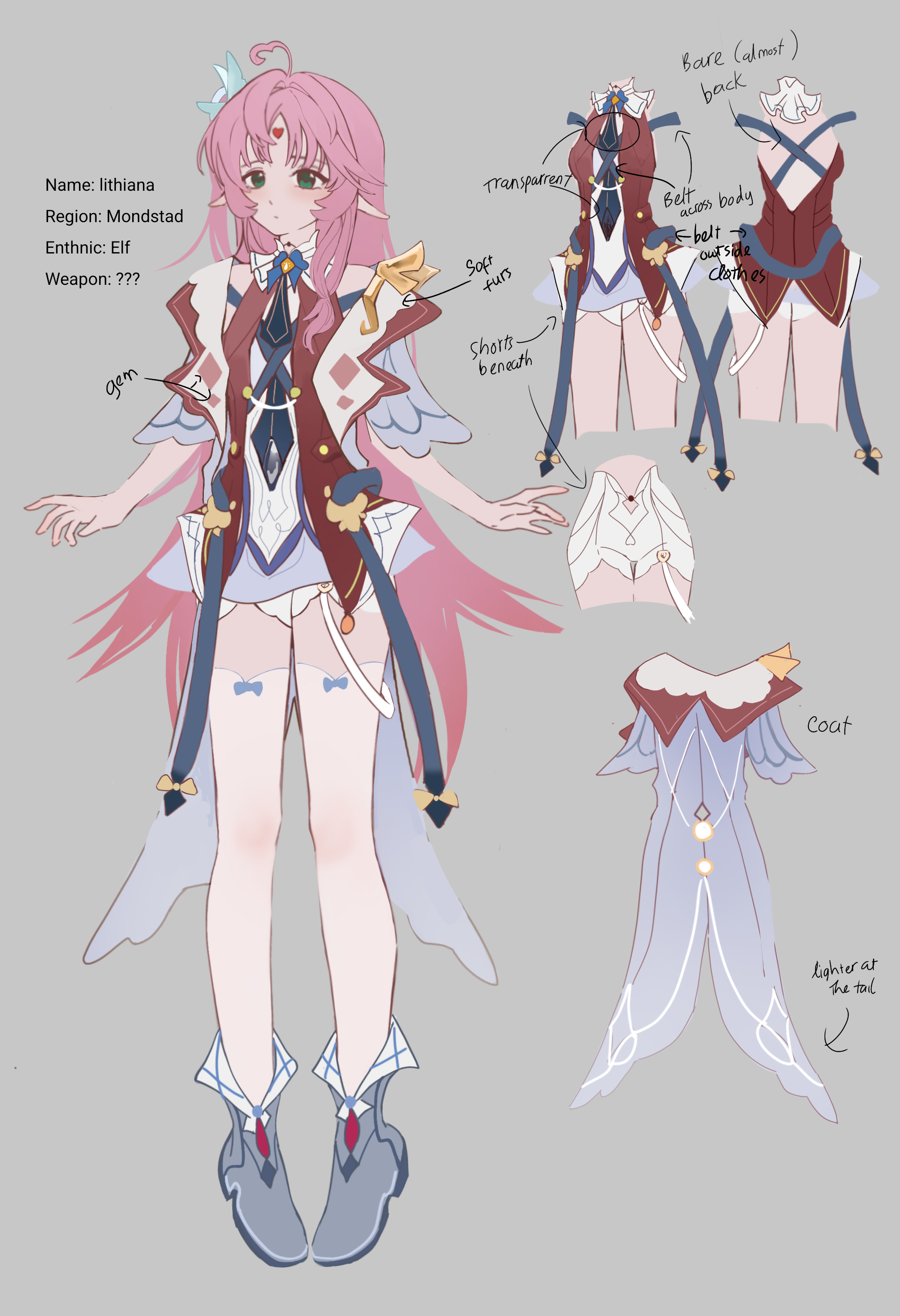 Designing OC - ibisPaint