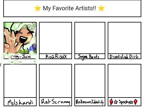 Apollo  Ace !! FAV ARTISTSS