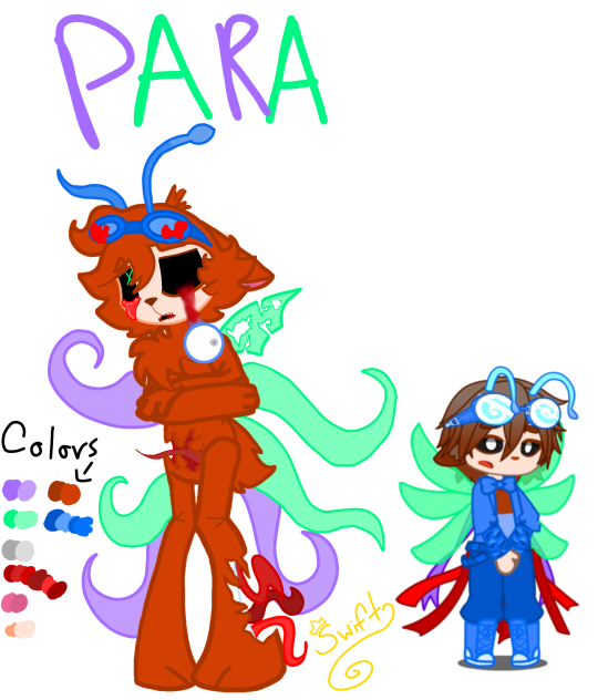 PARA Parasite Tubby Slendytubbies 3 OC