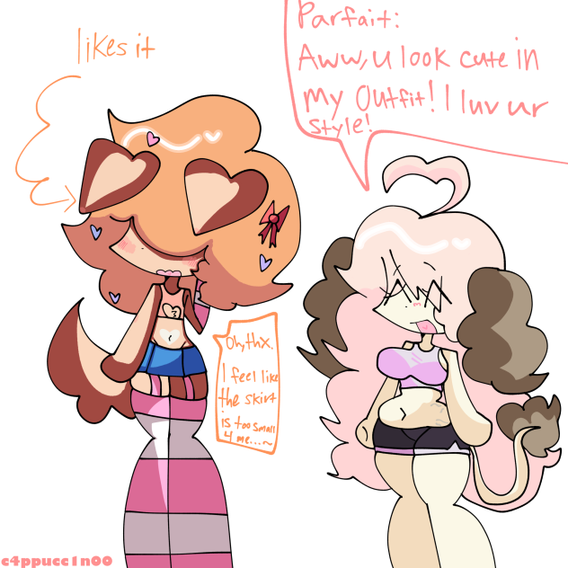 parfait n fwyshii’s oc
