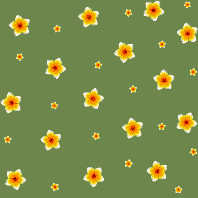 Flowery Cloth pattern