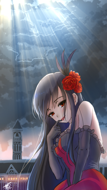 anime gothic girl