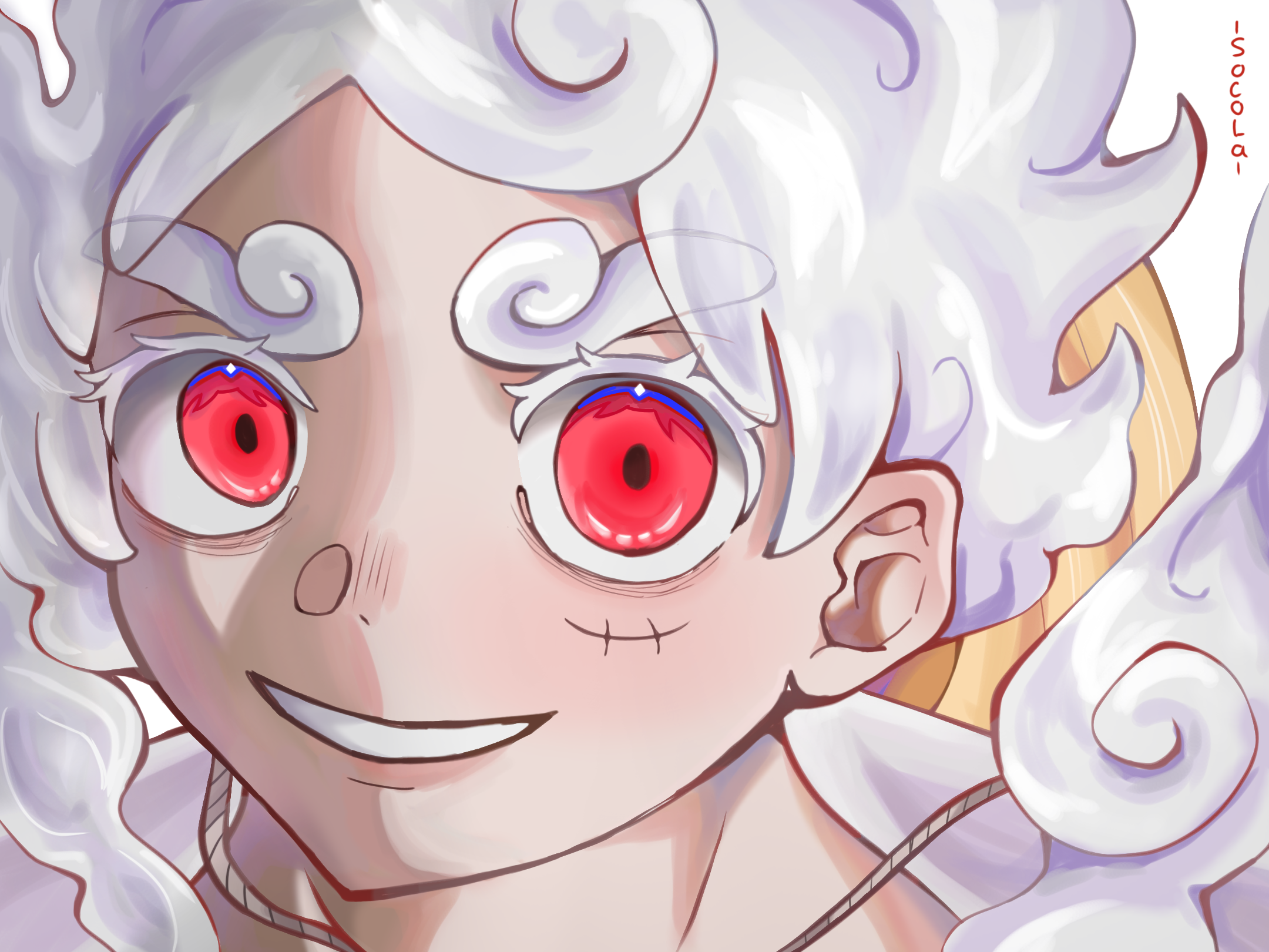 Gear 5⚪️🔴🟡 - ibisPaint