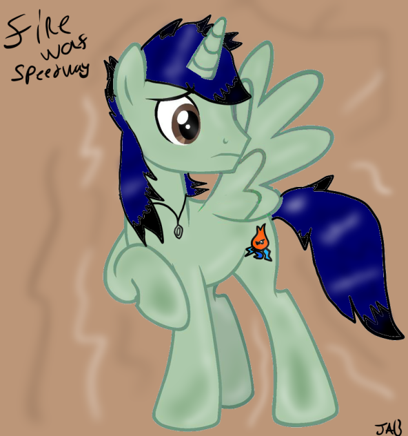 Wolf to pony oc