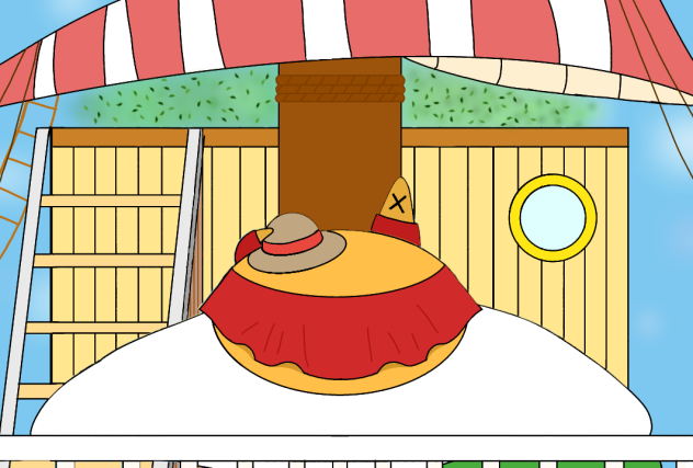 目玉焼き君verワンピース Ibispaint