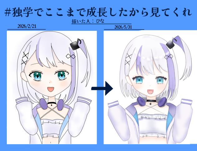 独学でここまで成長したから見てくれー